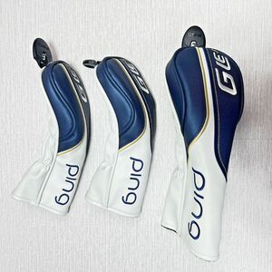 LOT OF 3 PING GLE3 LADIES HYBRID RESCUE HEADCOVER
